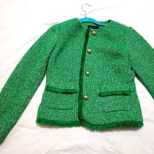 COPY - Womens green tweed jacket/blazer